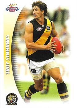 2006 Select AFL Champions #119 Troy Simmonds Front
